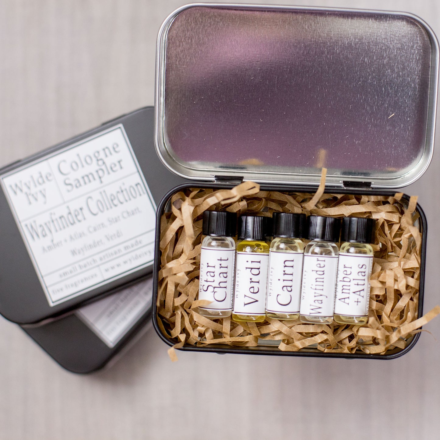 Wayfinder Collection Cologne Oil Sampler Gift Set