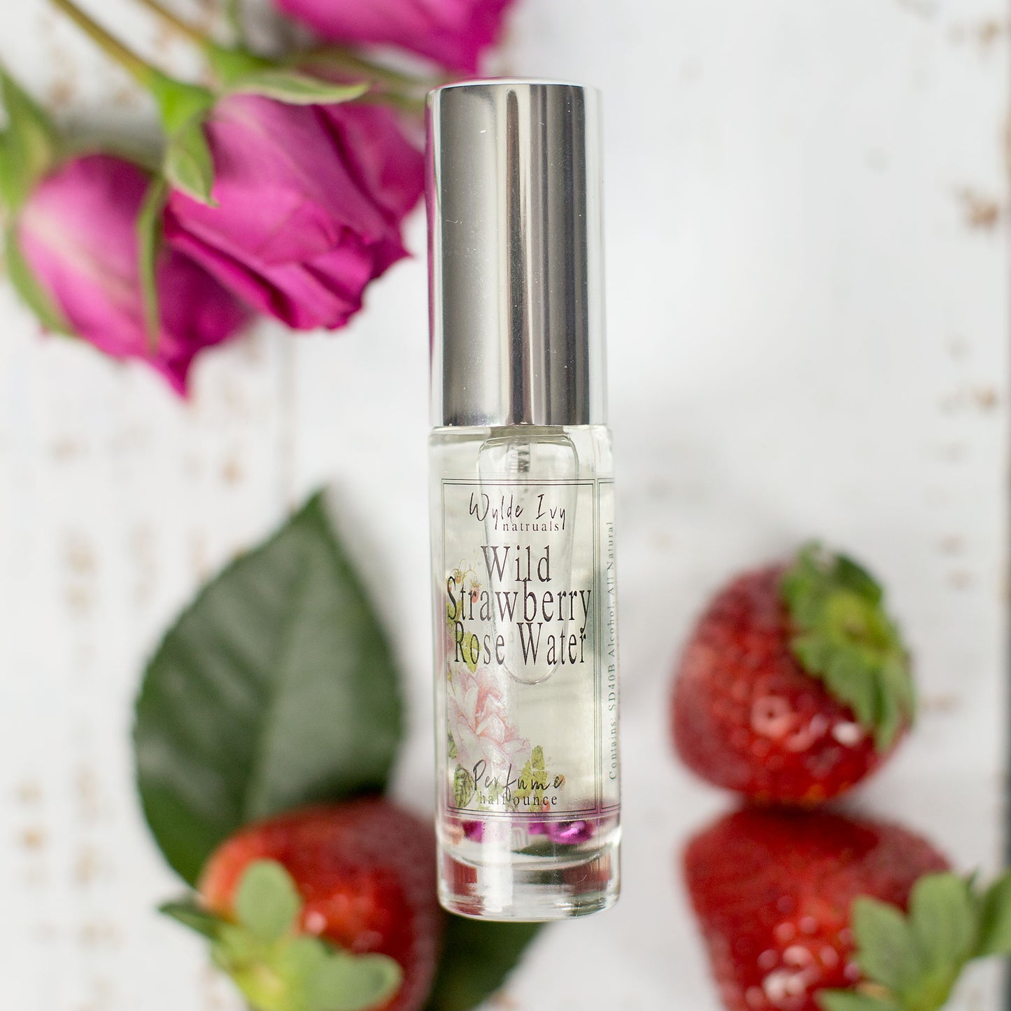 Wild Strawberry Rose Water Natrual Perfume