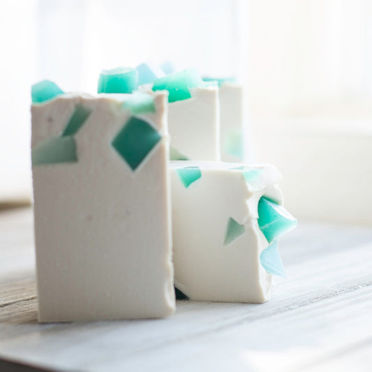 Sea Glass & Linen | Handmade Soap with Shea Butter and Coconut Milk