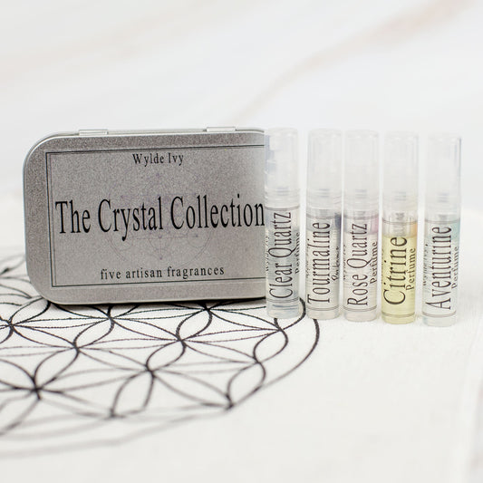 The Crystal Collection Perfume Sampler